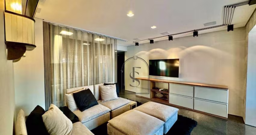 Apartamento com 1 dormitório à venda, 80 m² por R$ 2.200.000,00 - Vila Nova Conceição - São Paulo/SP