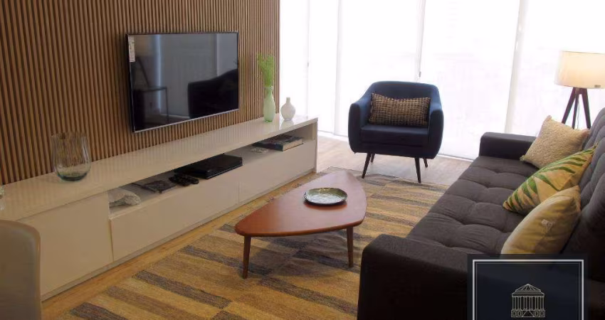 Apartamento com 1 suíte para alugar, 80 m² por R$ 15.819/mês - Vila Olímpia - São Paulo/SP