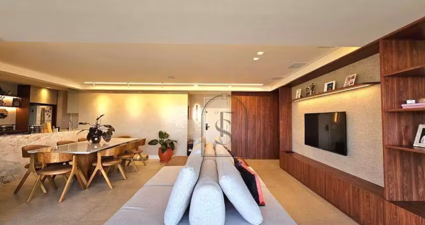 Apartamento com 3 suítes à venda, 146 m² por r$ 3.490.000 - campo belo - são paulo/sp