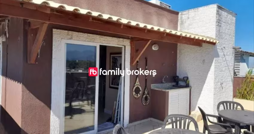 COBERTURA DULPEX Á VENDA NA FREGUESIA | 4 QUARTOS | 169m² | LAZER TOTAL