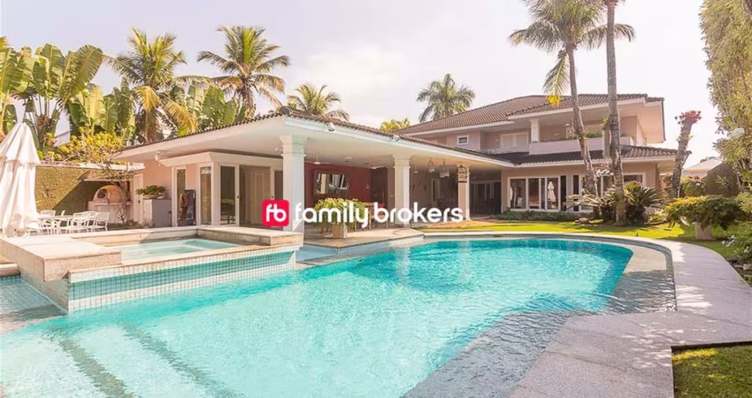 CONDOMÍNIO MALIBU: BELÍSSIMA MANSÃO DE 5 SUITES | 994 m² |  FINAMENTE DECORADA