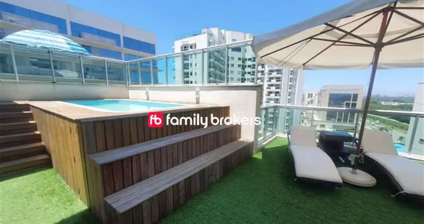 UNION HOME: COBERTURA DUPLEX À VENDA | 223M² | 4 QUARTOS | PORTEIRA FECHADA