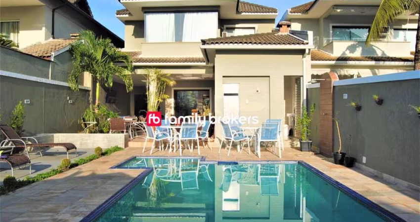 CONDOMÍNIO VIVENDAS DO SOL:  CASA DE 4 QUARTOS E PISCINA À VENDA NO RECREIO