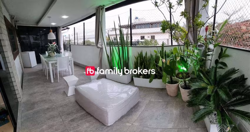 GLEBA A DO RECREIO: COBERTURA LINEAR DE 177m² E 3 QUARTOS À VENDA