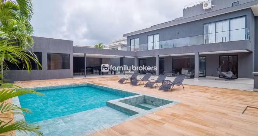 CONDOMÍNIO SANTA MÔNICA: MANSÃO TRIPLEX COM 5 SUITES | 1.067 M² | 4 VAGAS
