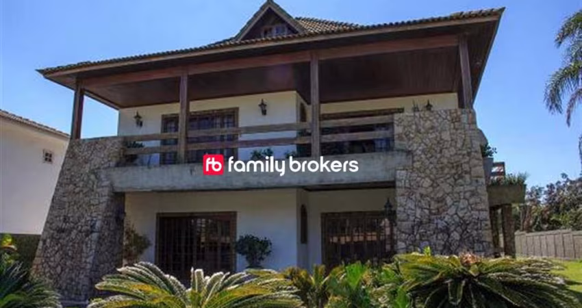 CONDOMÍNIO PARK PALACE: CASA DUPLEX DE 4 SUÍTES E 1100m² À VENDA | BARRA DA TIJUCA