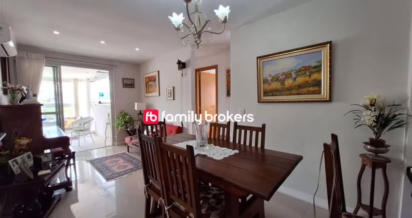 RECREIO: LINDA COBERTURA DUPLEX CONCETTO BIANCO 156M² E 4 QUARTOS À VENDA