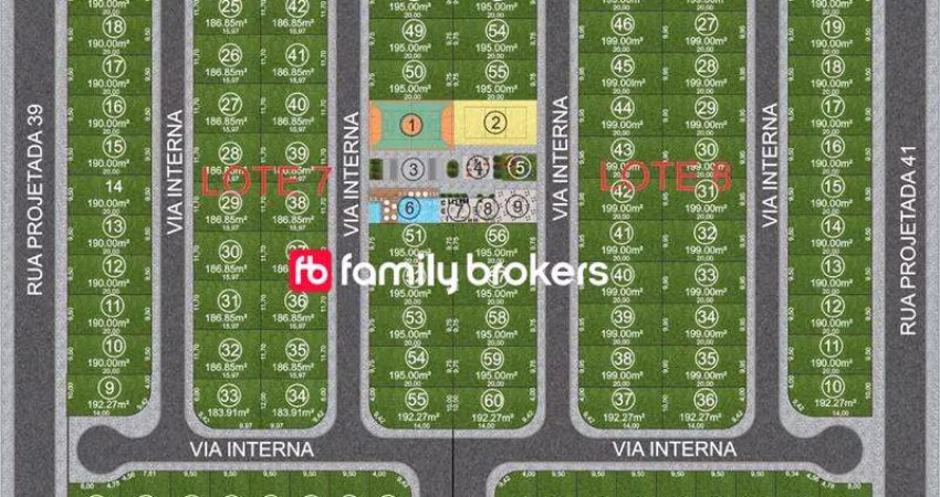 EXCLUSIVO LOTE DE 186,85M² |  CONDOMÍNIO COM LAZER COMPLETO - RECREIO DOS BANDEIRANTES