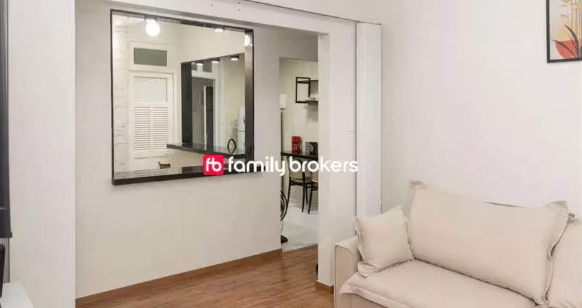 Excelente apartamento de 54m² | mobiliado | 2 quartos - praia de copacabana