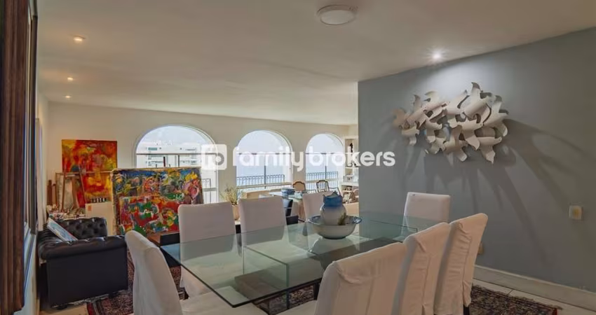BELISSIMO APARTAMENTO EM SÃO CONRADO DE 4 QUARTOS | 278M² | VISTA MAR | 3 VAGAS