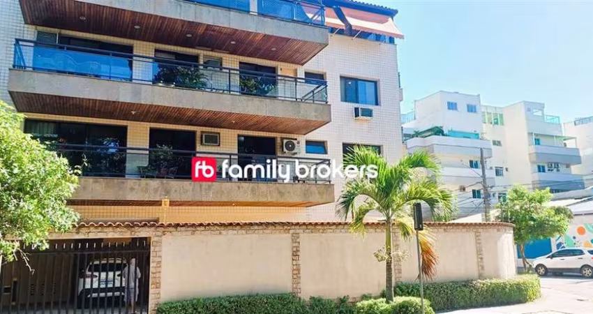 EXCELENTE APARTAMENTO DE 123M² | 3 QUARTOS | 2 VAGAS - RECREIO DOS BANDEIRANTES