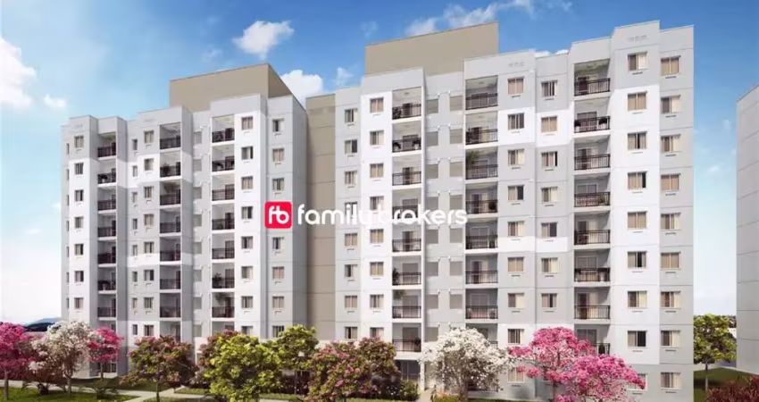 Mérito jacarepaguá - apartamento de 2 quartos | 44m² | lazer completo