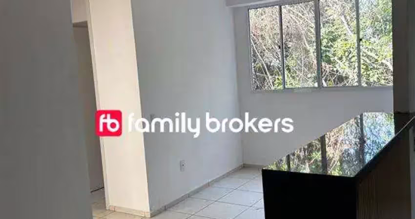 Confortável apartamento com 50m² e 2 quartos | 1 vaga - curicica
