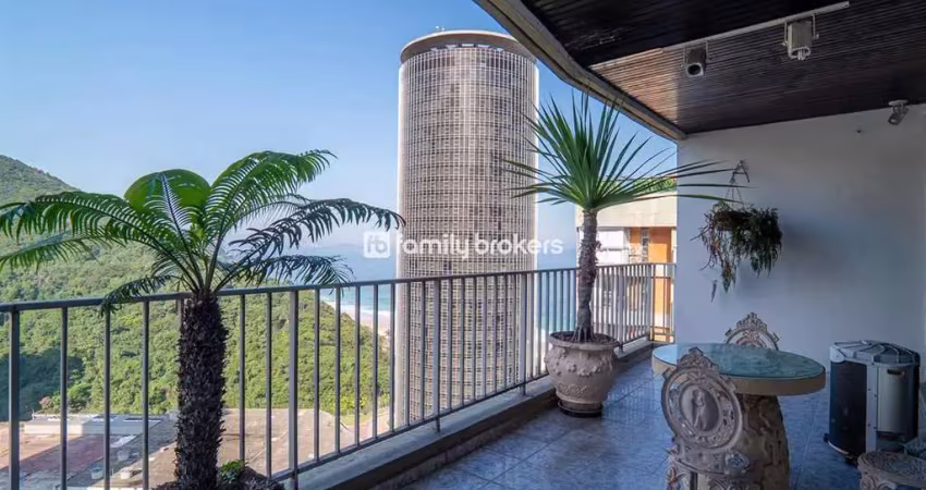 Cobertura duplex - vista deslumbrante para o mar - são conrado