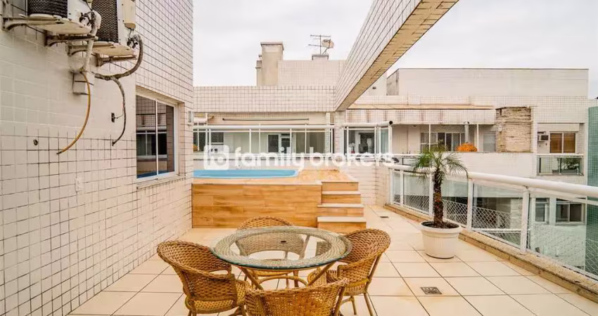 Condomínio le jour: cobertura linear de 181m² e 3 quartos à venda no recreio