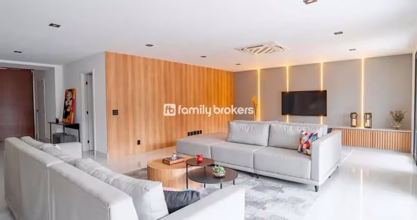 Condomínio santa mônica: mansão triplex com 5 suites | 1.067m² | 4 vagas