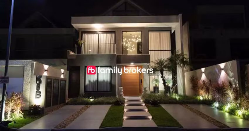 Art life: linda casa de 5 suítes e 400m² à venda | porteira fechada