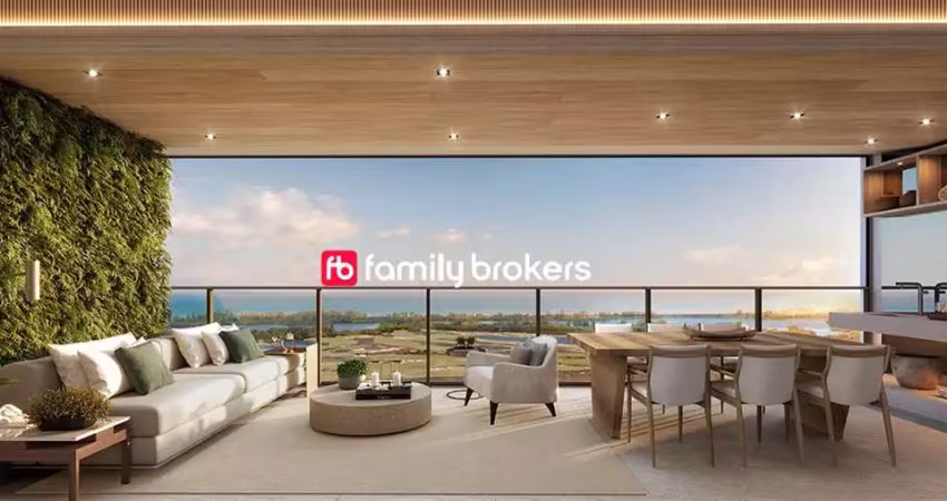 Oceana golf: excelente apartamento 268m² | 4 suítes | andar alto | lazer completo