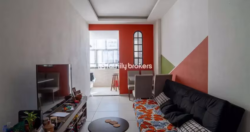 Confortável apartamento de 1 quarto | 38m² | arejado - glória