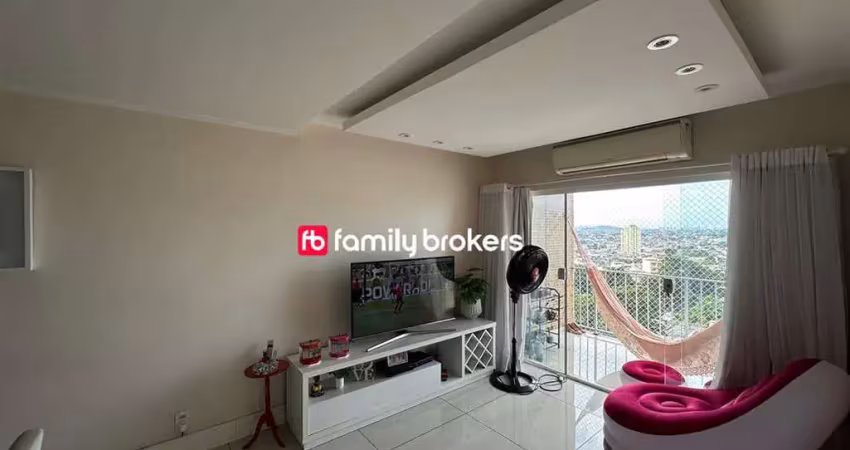 Confortável apartamento de 78m² | 2 quartos | vista livre | 1 vaga - valqueire