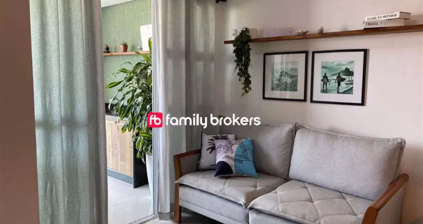 Apartamento com varanda gourmet e 80m² | 3 quartos | 2 vagas - barra bonita