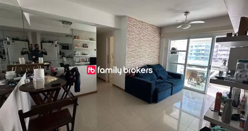 Confortável apartamento de 84m² | 3 quartos | sol da manhã | 1 vaga - barra único