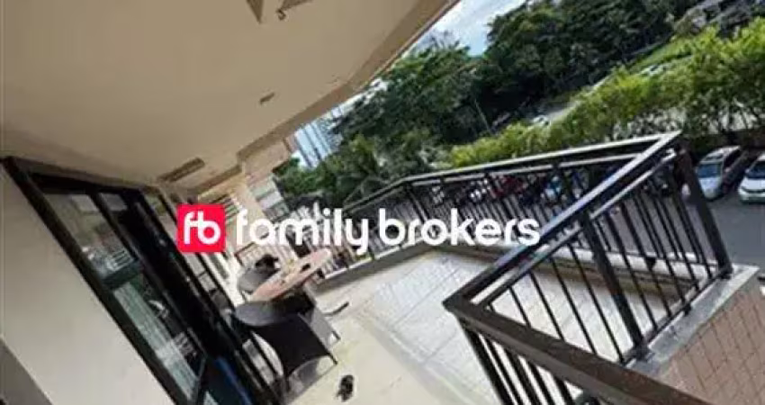 Barra da tijuca: apartamento de 2 suítes com vista para o mar à venda