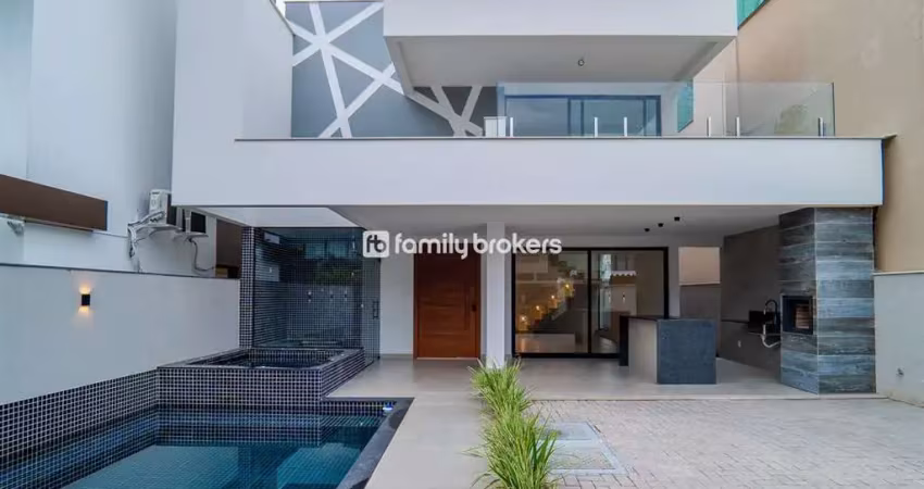 Luxuosa casa duplex com 283m² | 3 suítes | lazer completo - jardins de maria