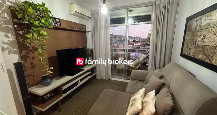 Confortável apartamento de 2 quartos | 66m² | 1 vaga | vista livre - madureira