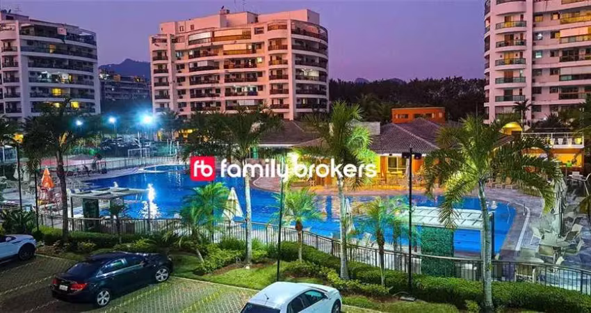 Belíssimo apartamento de 91m² | 3 quartos |  lazer completo  - recreio dos bandeirantes