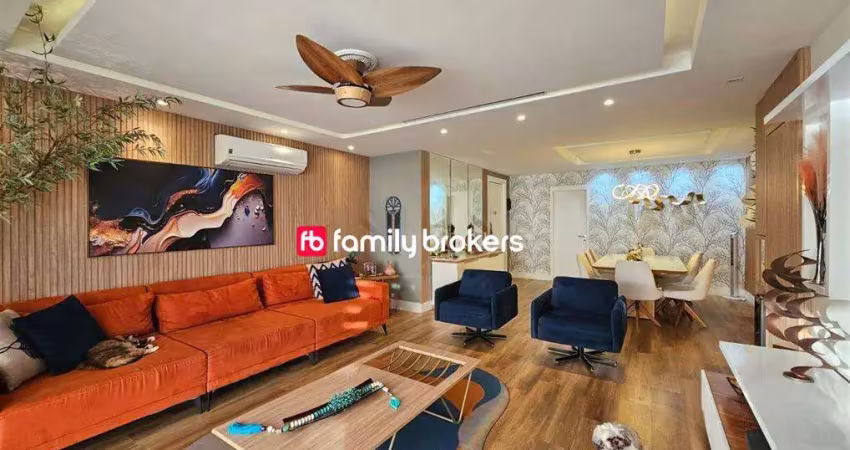 Apartamento decorado e reformado de 169m² | 4 quartos - majestic