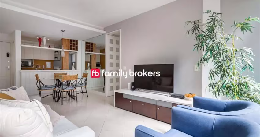 Apartamento totalmente mobiliado | 99mm² | 2 quartos | 1 vaga - leblon