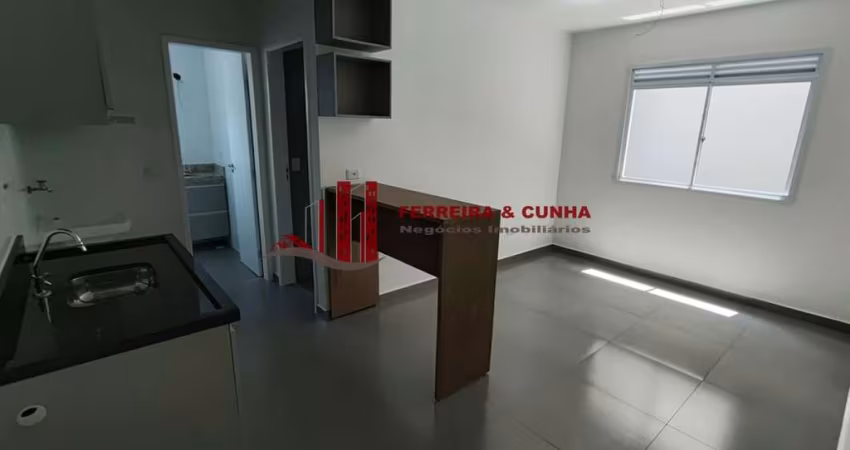 Apartamento novo de 30m² no bairro Vila Paiva.