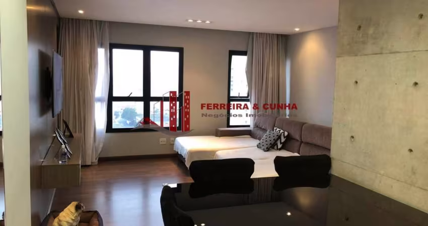 Excelente apartamento no bairro do Anália Franco - 70m² - 2 dorms - 1 vaga