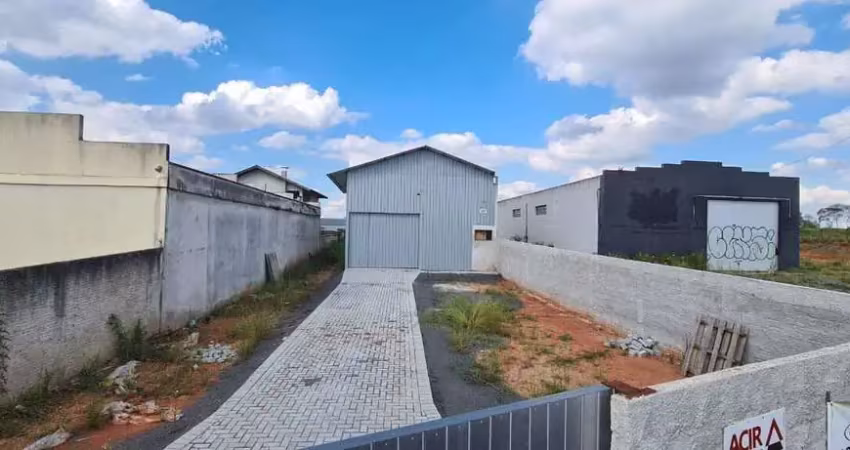 Barracão  com 80,00m² em jardim florestal, campo largo/pr
