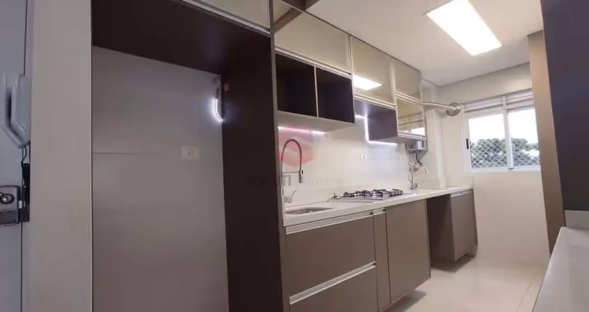 Apartamento 02 quartos semi mobiliado em vila solene, campo largo/pr