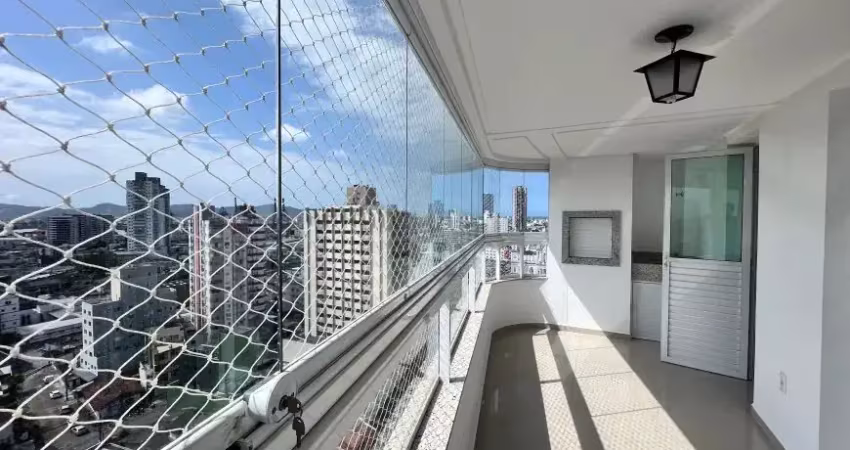 Apto no centro de itajaí para locação 1 suíte + 2 dormitórios