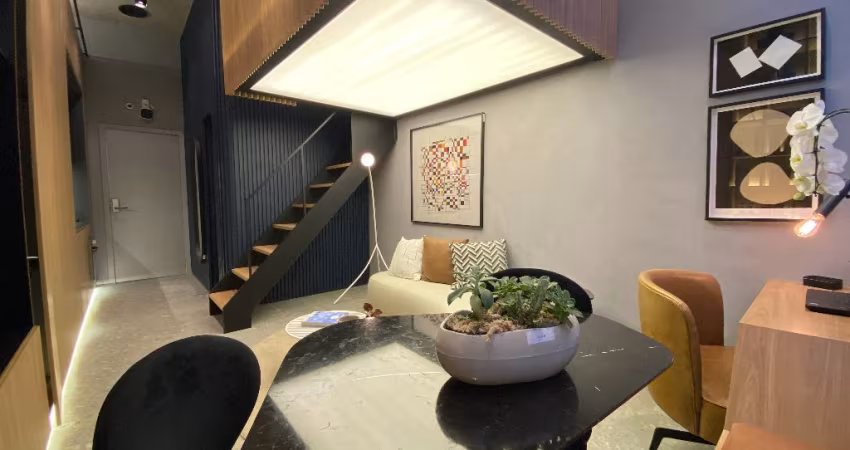 Studio de 25m² em Região Nobre: Lazer Completo e Sofisticação