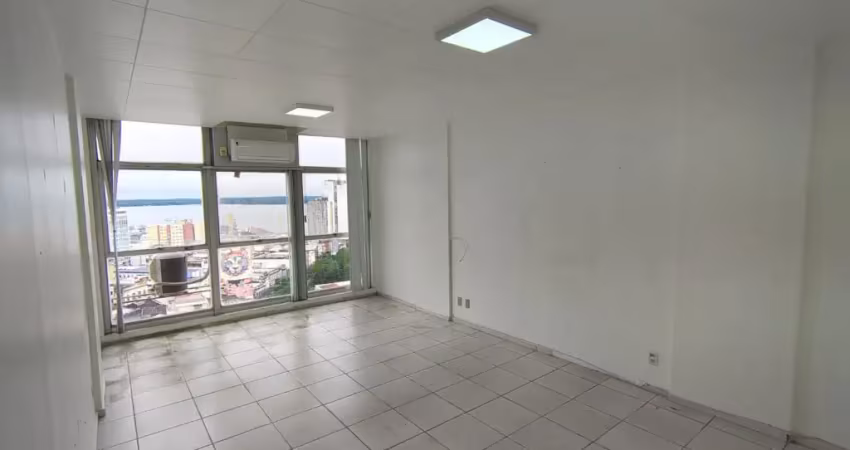 Aluga-se sala comercial no ed. manaus shopping center, no 17º andar, centro, manaus