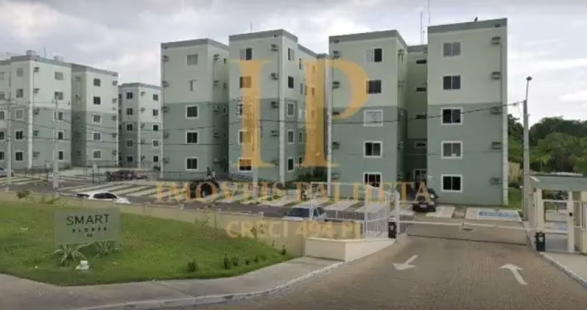 Aluga-se apto smart flores, 2 quartos, semi mobiliado, térreo, da paz