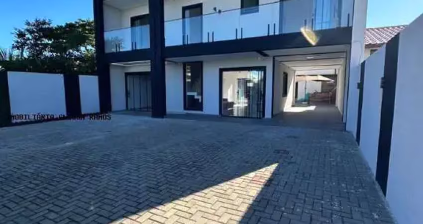 Sobrado para Venda em Guaratuba, Barra do Saí, 5 dormitórios, 5 suítes, 7 banheiros, 5 vagas