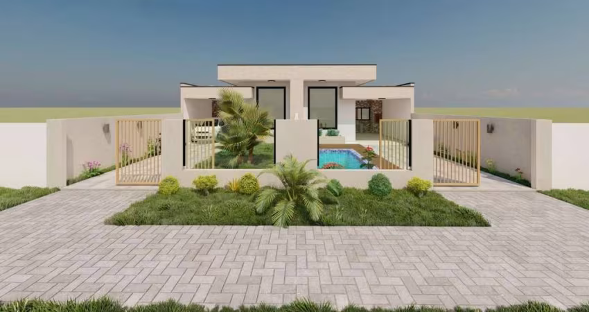 Casa para Venda em Guaratuba, Balneário Eliana, 3 dormitórios, 1 suíte, 1 banheiro, 2 vagas