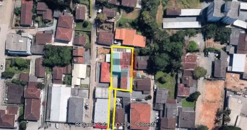 Barracão / Galpão / Depósito à venda na Rua Santa Catarina, Floresta, Joinville