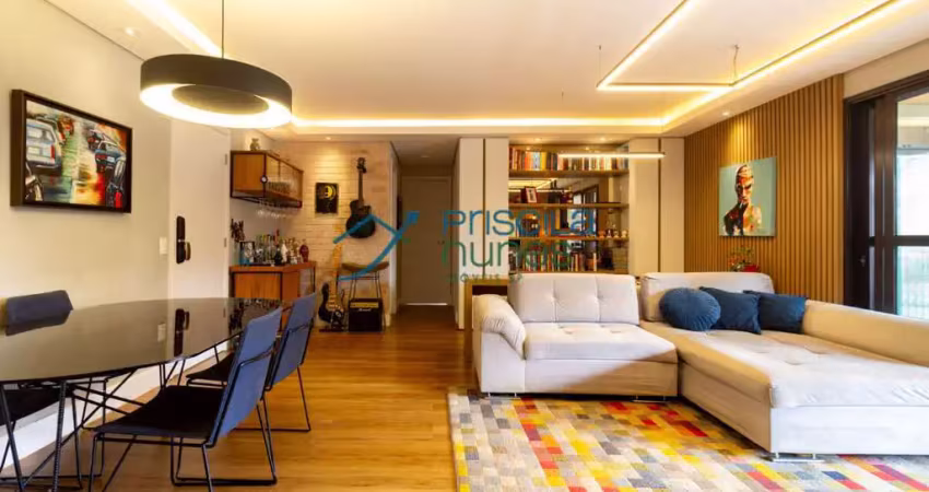 Apartamento  perdizes com 2 quartos, sendo 2 suítes, 116m²