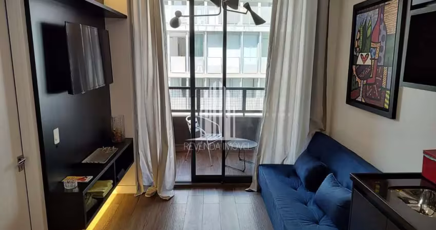 Apartamento no condomínio oy frei caneca na consolação com 33m² 1 dormitório 1 banheiro