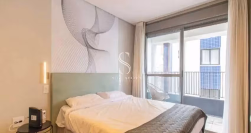 Edificio domy vila mariana, apartamento de 28m² com 1 dormitório, 1 banheiro, mobiliado e não possui