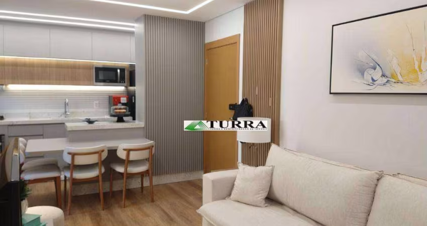 Apartamento semi mobiliado com 2 dormitórios para alugar, 68 m² por R$ 3.500,00/mês + condomínio + iptu - Altos da Avenida - Jundiaí/SP
