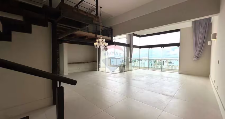 Cobertura de luxo com vista deslumbrante na praia do canto