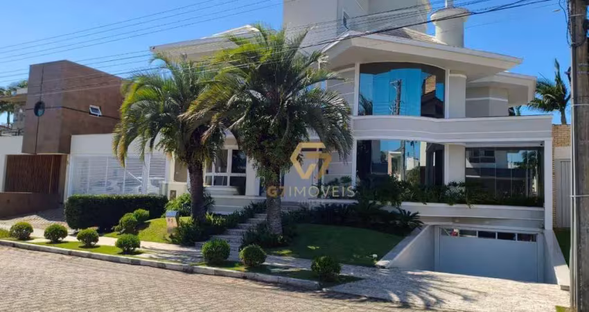 Casa com 5 dormitórios à venda, 600 m² por r$ 7.200.000,00 - jurerê internacional - florianópolis/sc