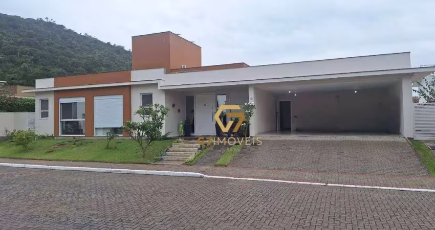 Casa com 5 dormitórios à venda, 416 m² por r$ 3.800.000,00 - cachoeira do bom jesus - florianópolis/sc